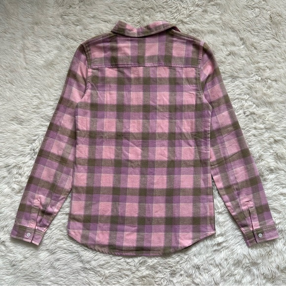 Spell & The Gypsy Top Maverick Flannel Button Down Shirt Lilac XXS NWT New - Picture 4 of 12